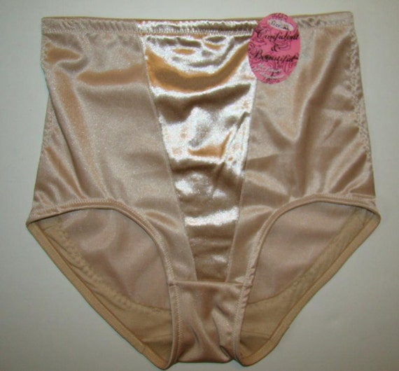 High Waisted Girdle Panties // Gold Metallic by LadyFoxVintage