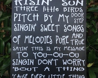three little birds lyrics pdf