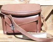 Vintage Leather Camera Bag