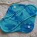 Reusable Cloth Pad, Light Flow, in 'Shark Week'