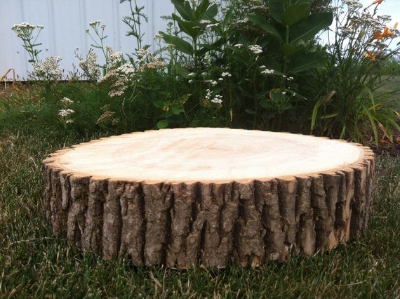 12 14 Rustic Wedding Cake Stand Decor Wood Tree Slice 12 14 Rustic Wedding Cake Stand Decor Wood Tree Slice