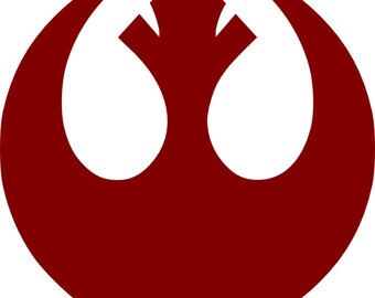 star wars rebellion logo decal