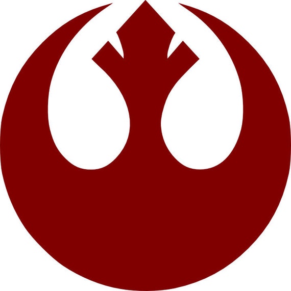 star wars rebellion logo decal