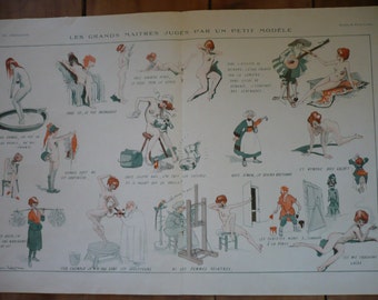 Popular items for art deco nudes on Etsy