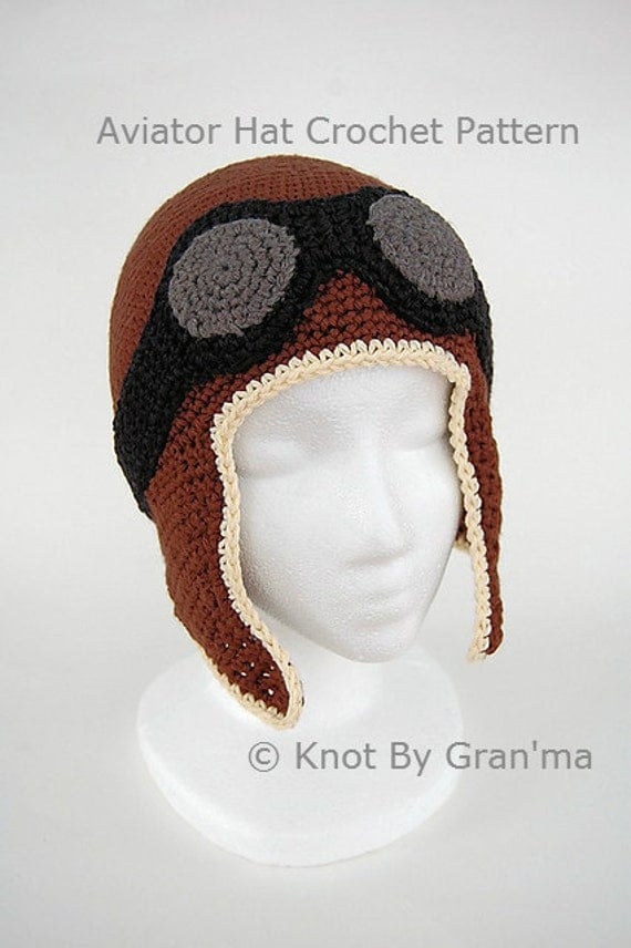 Aviator Hat Crochet Pattern