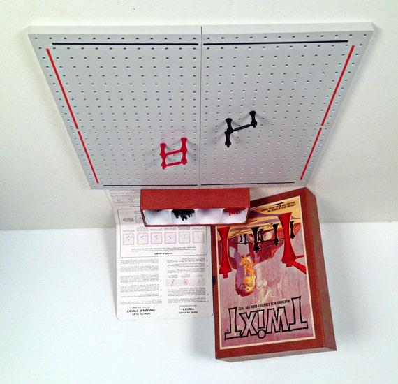 vintage TwixT 3M Bookshelf Game 1962