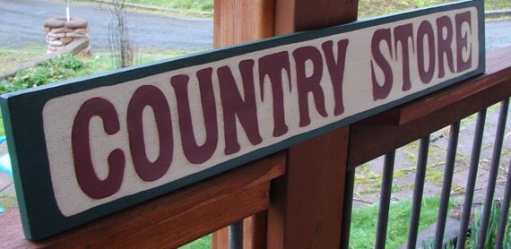 Country Store sign