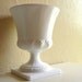 Large Milk Glass Pedestal Vase Compote Wedding Decoration