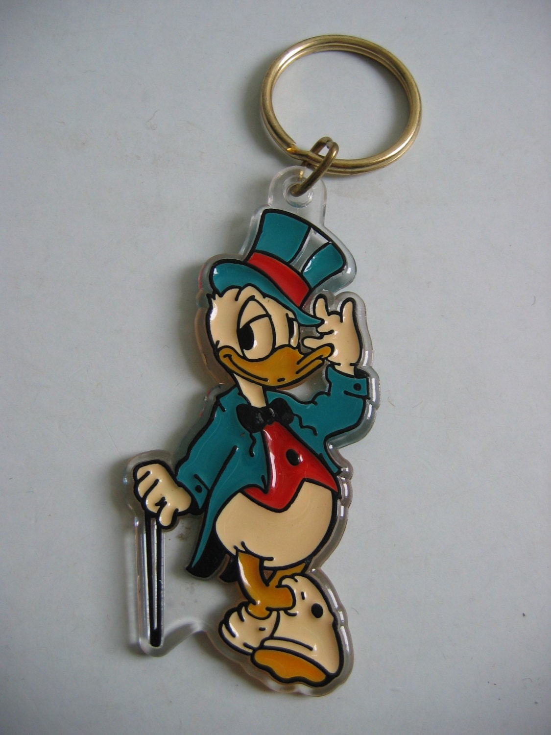 donald duck plush keychain