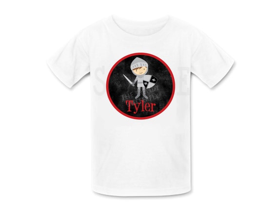 Knight Shirt Personalized Knight Birthday TShirt or Bodysuit Il_570xn