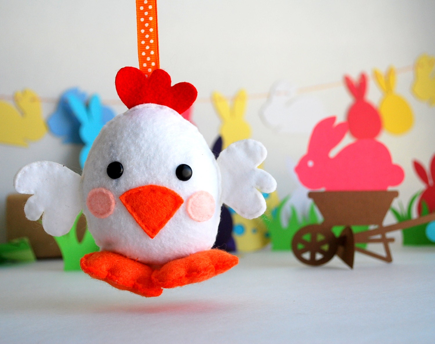Chicken Sewing pattern PDF ePATTERN plush Ornament Instant