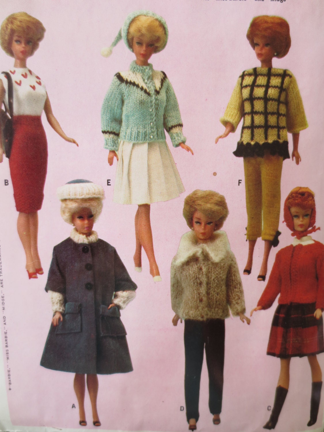 7431 cartamodello di mccall vintage anni ' 60 di sewbettyanddot