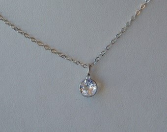 Popular items for diamond solitaire necklace on Etsy