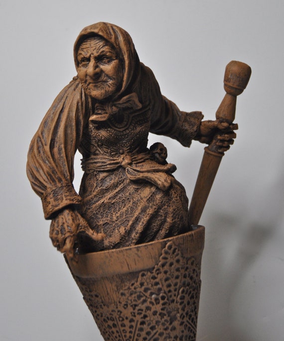Baba Yaga The Russian Witch Sculpture baba-yaga-the-russian-witch-sculpture