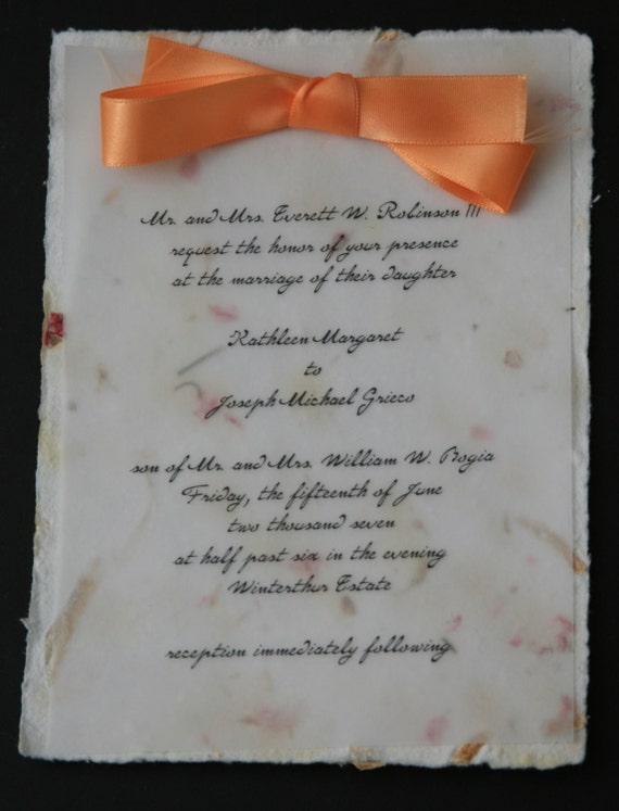 Vellum Paper Wedding Invitations 9