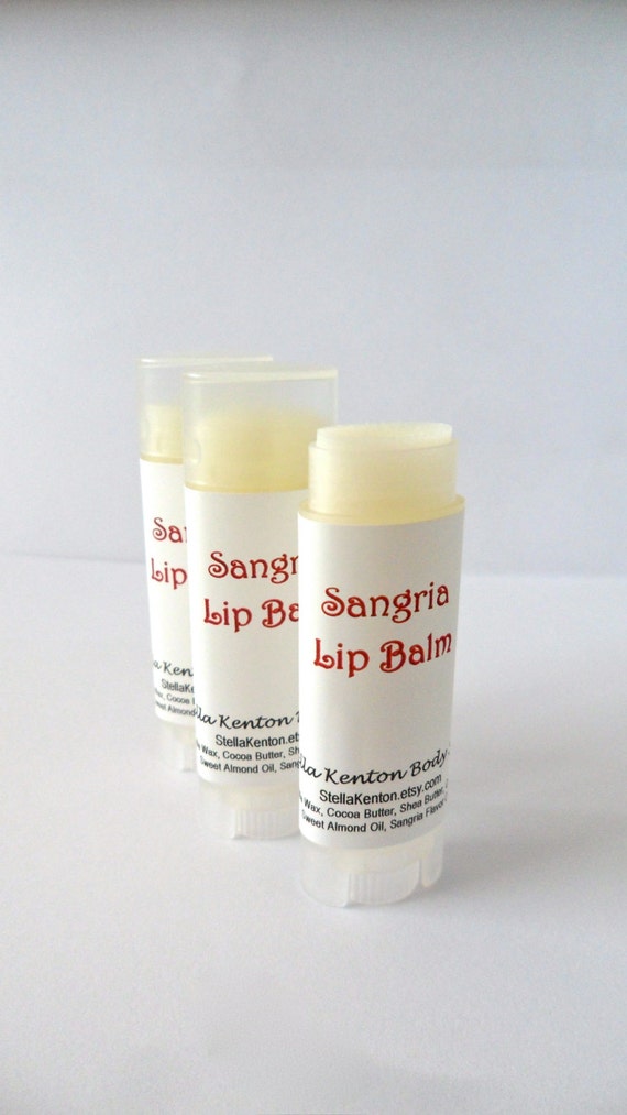 Stella Kenton Body Shop Sangria Lip Balm