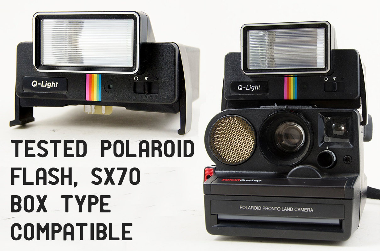 WORKING Polaroid QLight SX70 Flash Unit Battery by FotoRetro