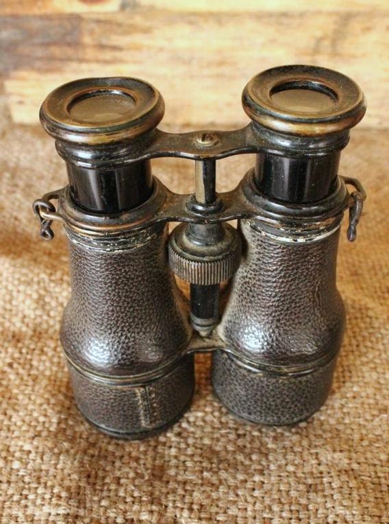 Binoculars Antique French circa 1900.