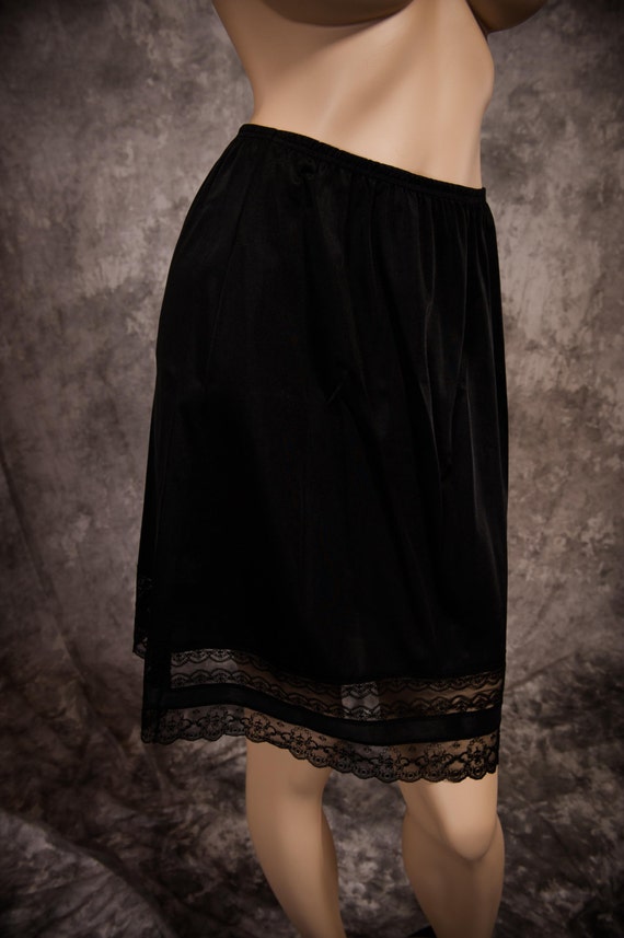 Items similar to Black Vanity Fair Half Slip Lingerie Beautiful Black