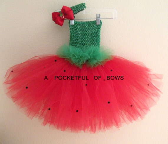 Strawberry Shortcake Tutu Dress, Barry Birthday Tutu Dress