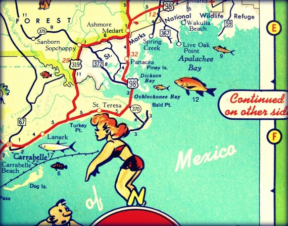 map photograph FLORIDA 39 S FORGOTTEN - Il 570xN.466093824 2com 
