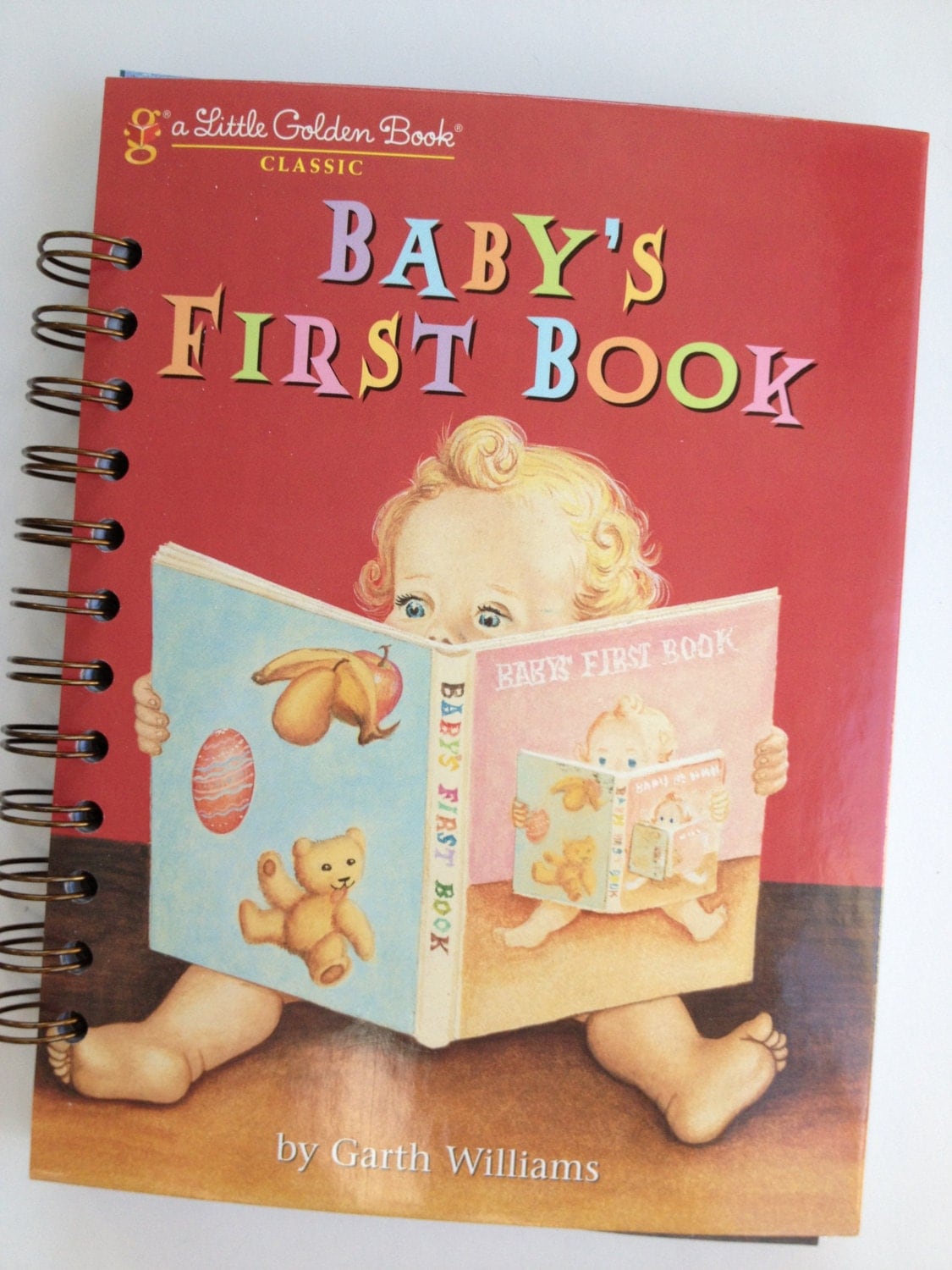 Baby's First Book Little Golden Book Recycled Journal