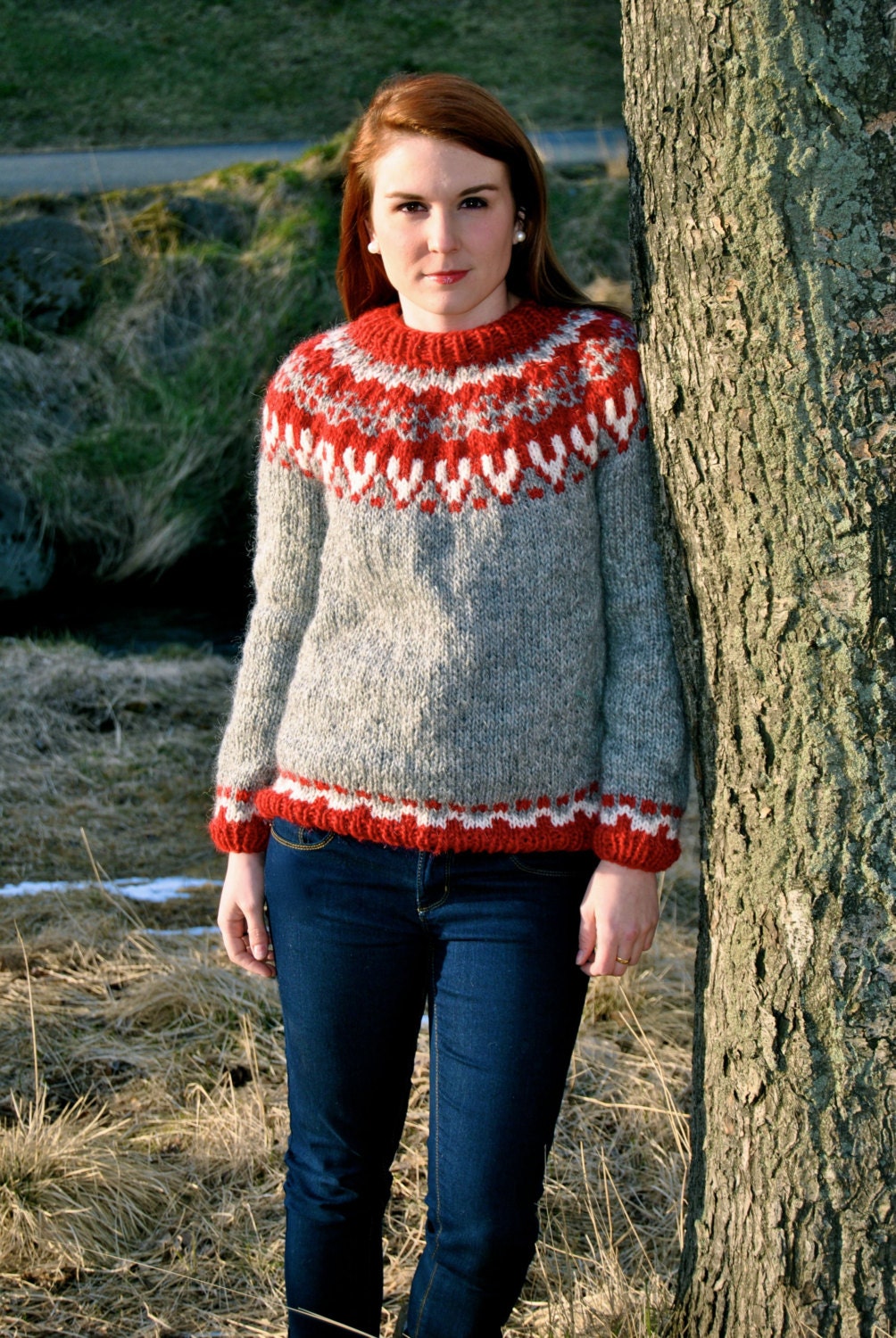 Freyja Icelandic Sweater Handmade With 100 Pure Icelandic 3990