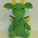 Dante the Dragon - Handmade Crochet Animal
