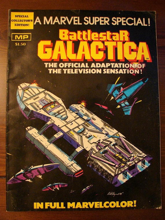 Vintage 1978 Marvel Super Special 'Battlestar by ChrisAndJane