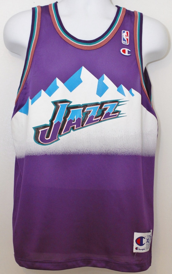 retro utah jazz shirt