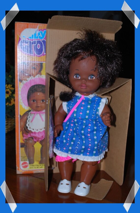 1978 Mattel Black Baby Grow Up Doll