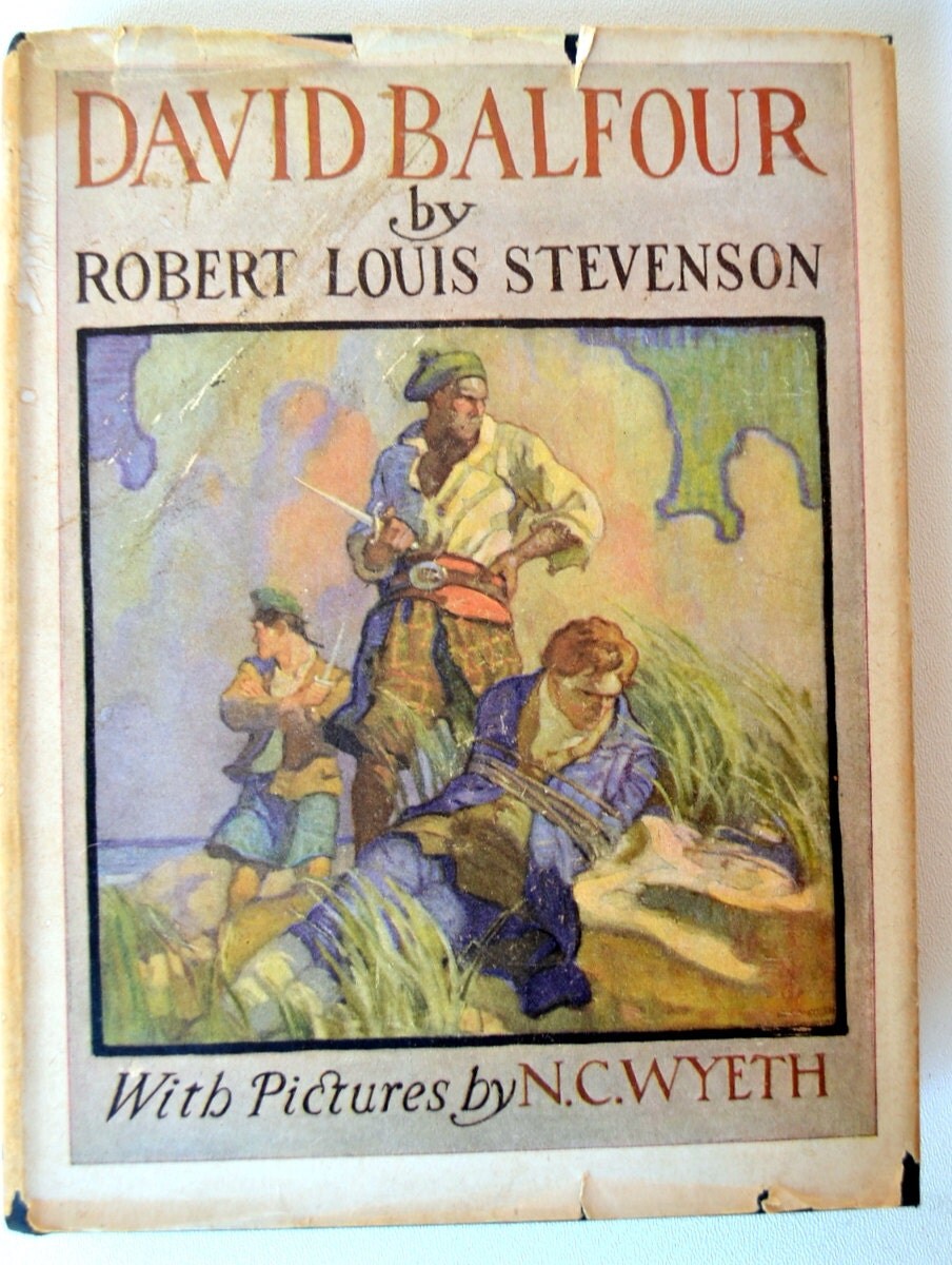 NC Wyeth Illustrations David Balfour 1946 Edition with Dust