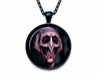 ALIEN PENDANT alien necklace alien jewelry galaxy pendant galaxy necklace galaxy jewelry universe