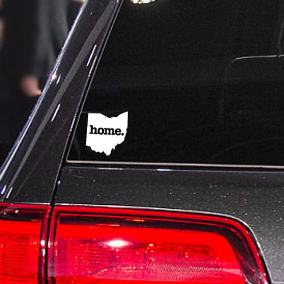 Ohio Home. Decal Car or Laptop Sticker
