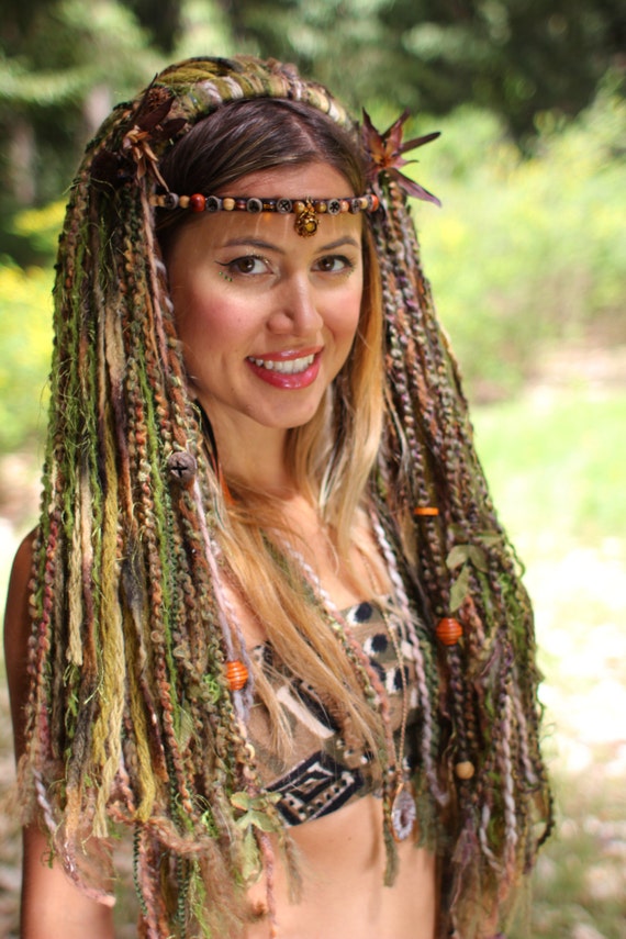 Tribal Wig Goddess Airmid