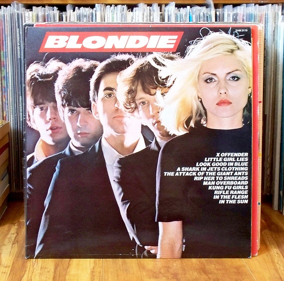 BLONDIE Vinyl 1977 New Wave PUNK Rock self titled debut album