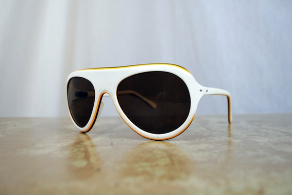 Vintage 1970s Ski Sunglasses Made in France by RogueRetro on Etsy