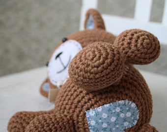 PATTERN - Smugly-bear - crochet pattern, amigurumi pattern, pdf