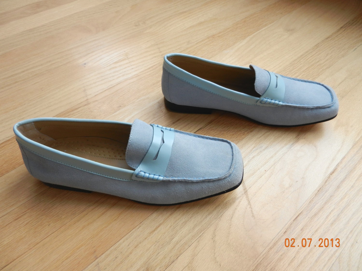 Baby blue loafers Blue Shoes can add a splash of color and may be the perfect accessory to an outfit. Men's Blue Shoes, Women's Blue Shoes and more are available at Macy's.