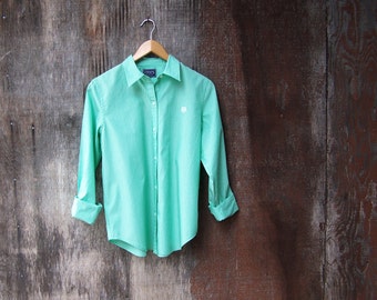 Popular items for mint green shirt on Etsy