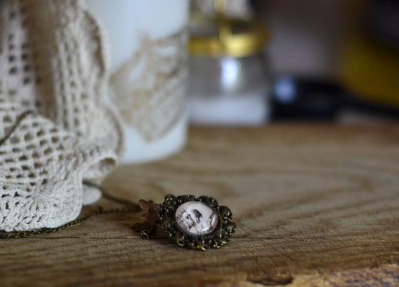 Horse Necklace - Vintge Horse Jewelry - Vintage Wedding Jewelry