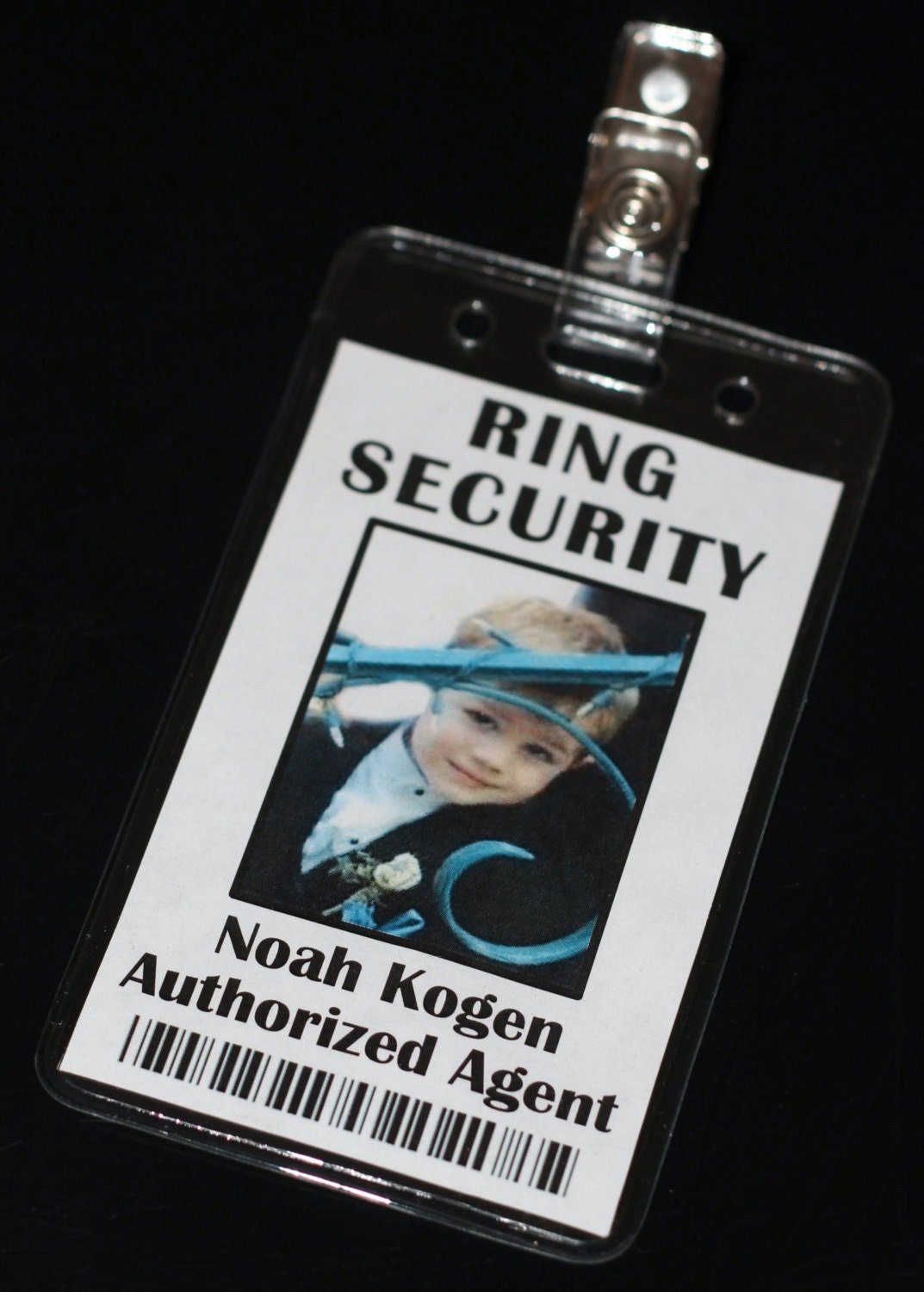 Ring Security Name Tag Guest Relations Bride Security