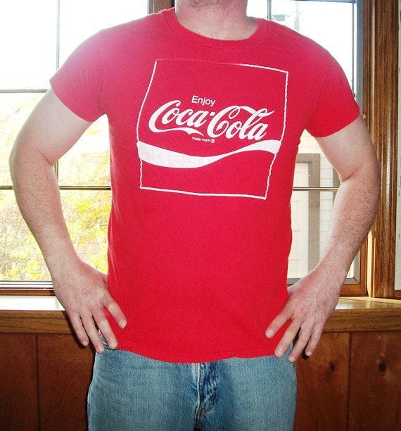 coca cola shirts 80s