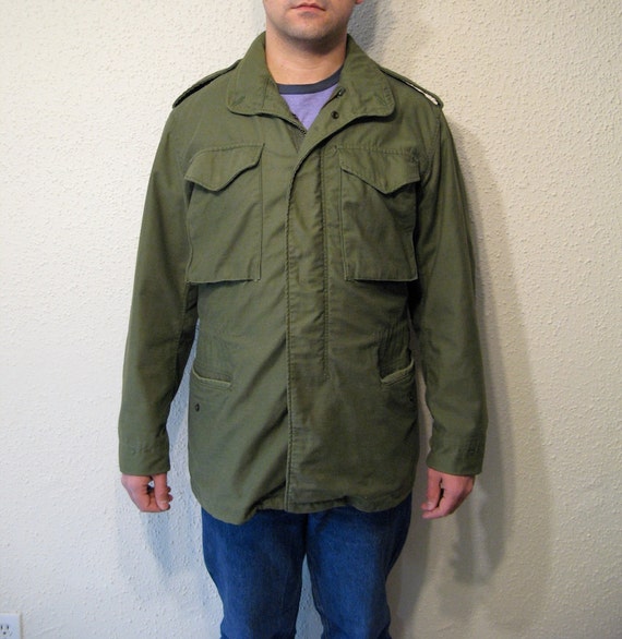 M65 M1965 Vietnam Era 1972 Vintage US Army Field Jacket