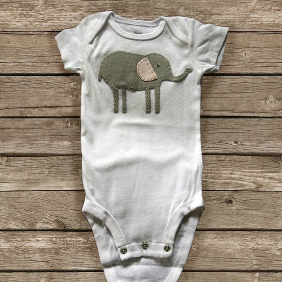 Elephant Baby Onesie