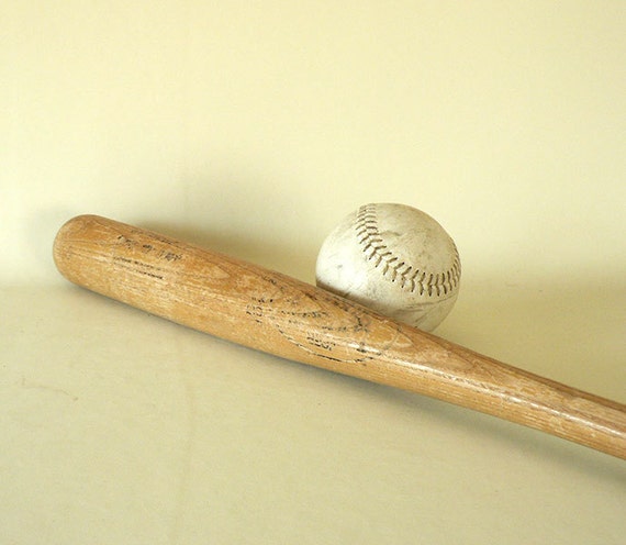Kids Vintage Wood Softball Bat by Louisville Slugger