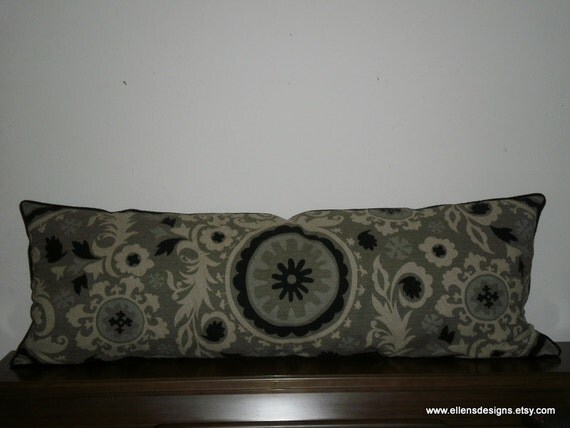 FREE DOMESTIC SHIPPING Decorative Body Pillow Cover 19 X 53