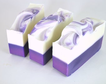 Lavender Soap - All Natural Handmade Cold Process Soap - Shea Butter Soap - Vegan Soap - Gift For her - Gift For Mom