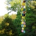 Sunshine -- Stained Glass -- Colored Glass -- Wind Chimes -- Sun Catcher -- OOAK