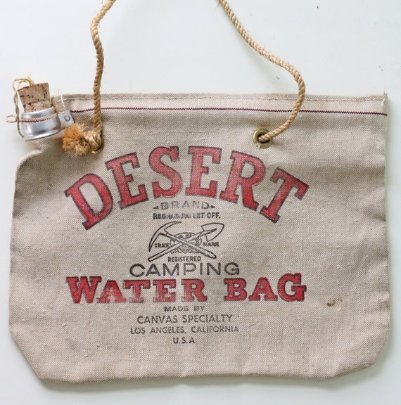 Vintage Water Bag Desert Flax Water Bag